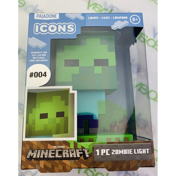 Icons Other - MINECRAFT ZOMBIE LIGHT MINI 5'' NEW  COLLECTIBLES 8+